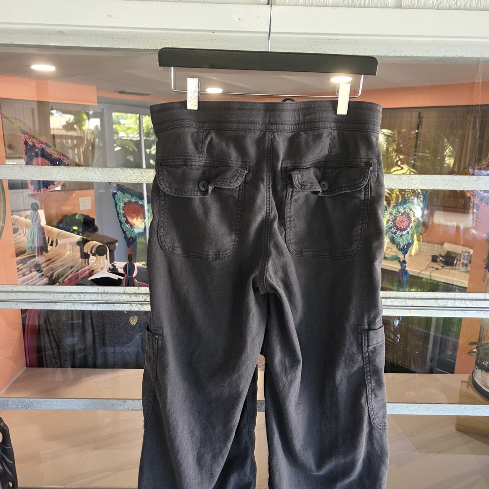 American Eagle Outfitters Charcoal Wide Leg Pants - Picture 6 of 16